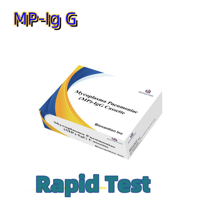 Rapide en nauwkeurige MP-IgM Mycoplasma Pneumoniae Colloïdale gouden Rapid Test voor screening op locatie