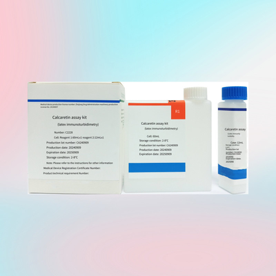 Cal Latex Immunoturbidimetrie IVD kwantitatieve bepaling van calprotectine in ontlasting