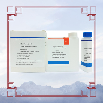 Cal Latex Immunoturbidimetrie IVD kwantitatieve bepaling van calprotectine in ontlasting