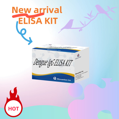 Aanpasbare Dengue IgG ELISA Kit voor specifieke en biologische analyses van monsters