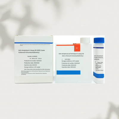 Gevoelige nauwkeurige anti-streptolysine-O-reactieve ASO-testkit voor nauwkeurige analysemeting