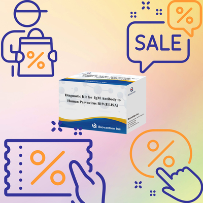 Advanced Human Parvovirus B19 IgM-antilichaam ELISA-testkit voor de opsporing en screening van zwangerschap