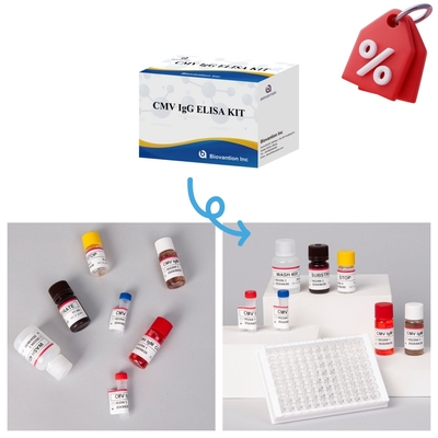 Zeer gevoelige CMV Elisa testkit voor nauwkeurige en precieze resultaten