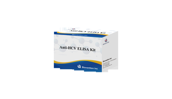 HCV-antilichamen detecteren Biovantion Elisa Test Kit 96 tests in 2-3 uur