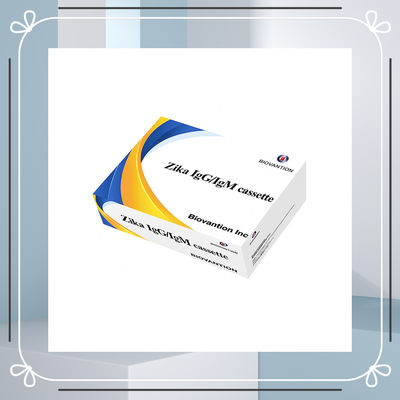 Zika Virus IgG / IgM Sneltest Colloïdaal Goud Immunoassay Tropische Ziekten
