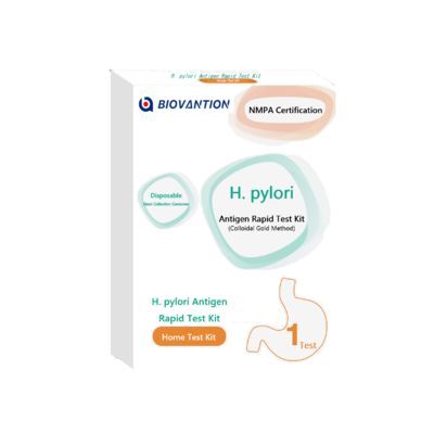Helicobacter Pylori Zelftestkit voor Thuisgebruik met Snelle Resultaten en Hoge Nauwkeurigheid H. Pylori Ontlasting Detectie Kit