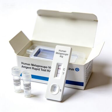 Human Metapneumo Virus Antigen Rapid Test Kit (colloïdaal goud)