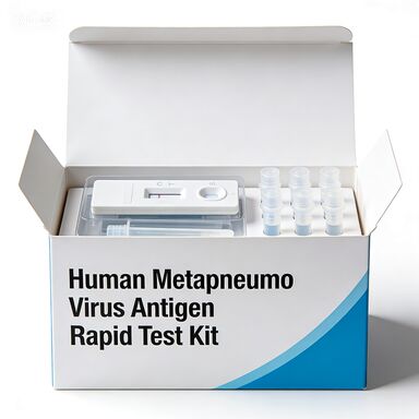 Human Metapneumo Virus Antigen Rapid Test Kit (colloïdaal goud)