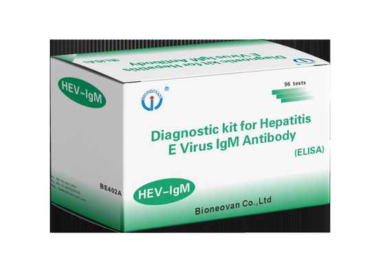 Laboratorium of ziekenhuis High Precision ELISA Kit voor IgM-antilichaam tegen hepatitis A en E-virus