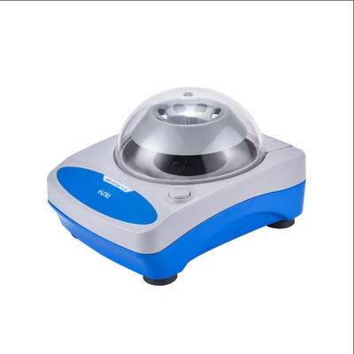 Draagbare minicentrifuge 6/8 buisjes 4000 RPM CE gecertificeerd Compact ontwerp Plastic And Metal Ideaal voor onderzoek in kleine laboratoria